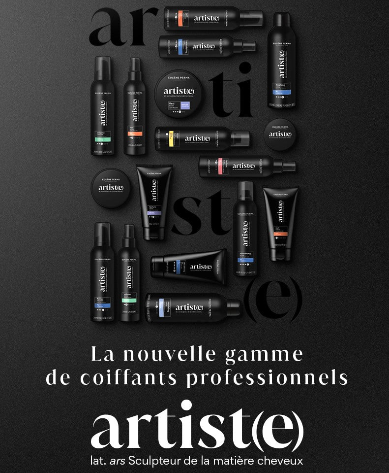 Artiste, la nouvelle gamme de coiffants professionnels 